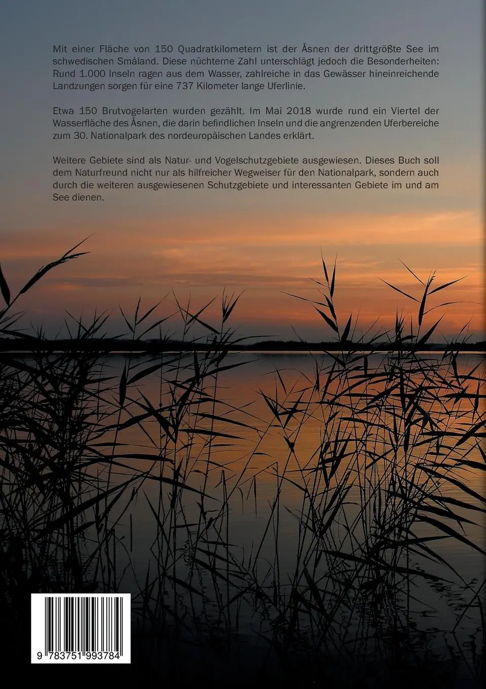 Rückseite: 9783751993784 | Åsnen | Ein Naturreiseführer | Björn Langer | Taschenbuch | 152 S.
