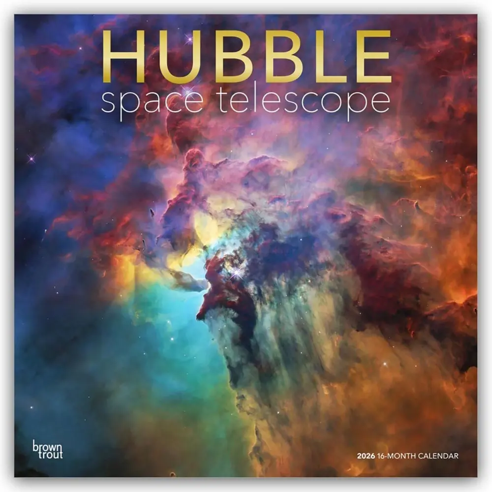 Cover: 9798330703784 | Hubble Space Telescope 2026 12 X 24 Inch (Hanging) Monthly Square...