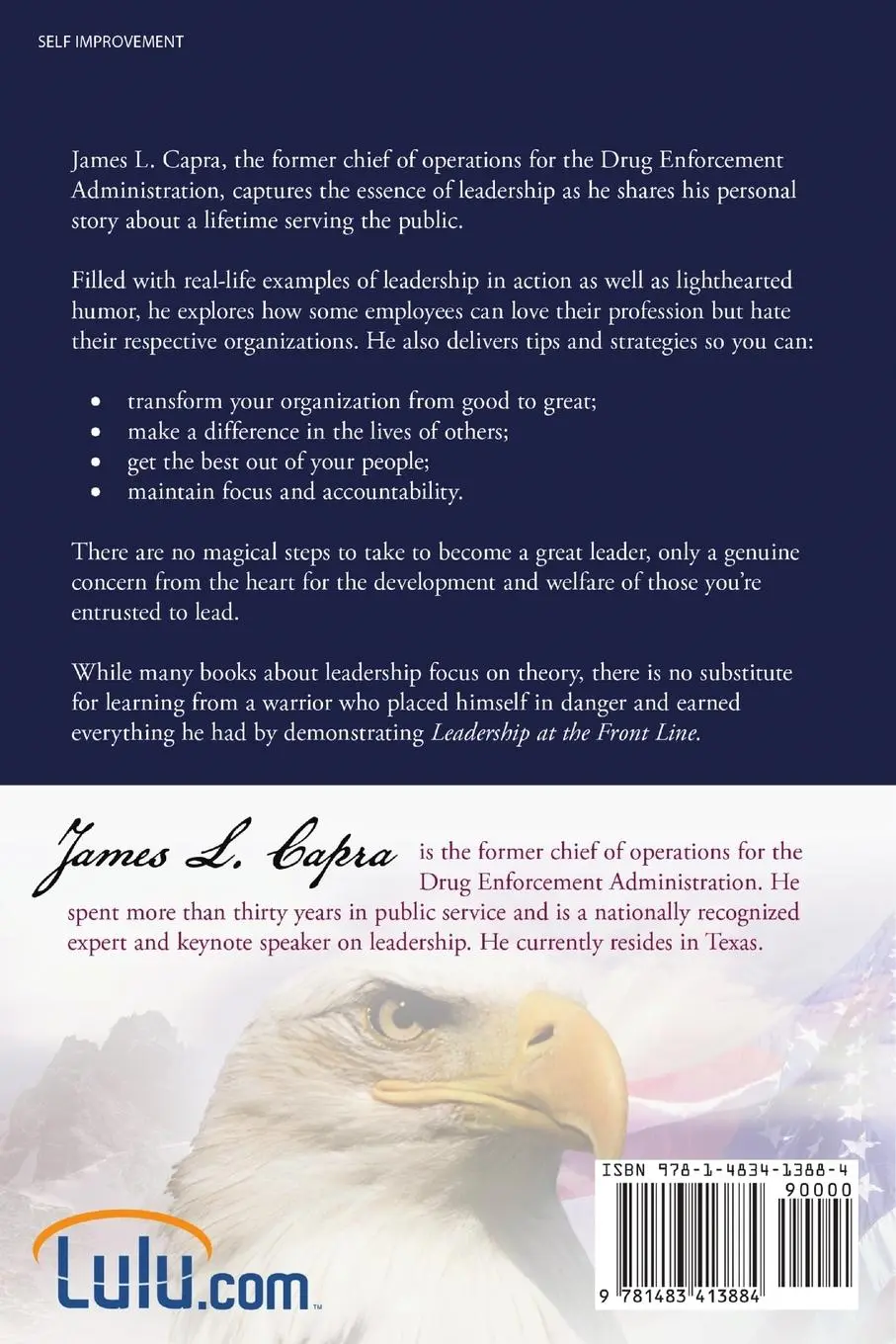 Rückseite: 9781483413884 | Leadership At the Front Line | James L Capra | Taschenbuch | Englisch