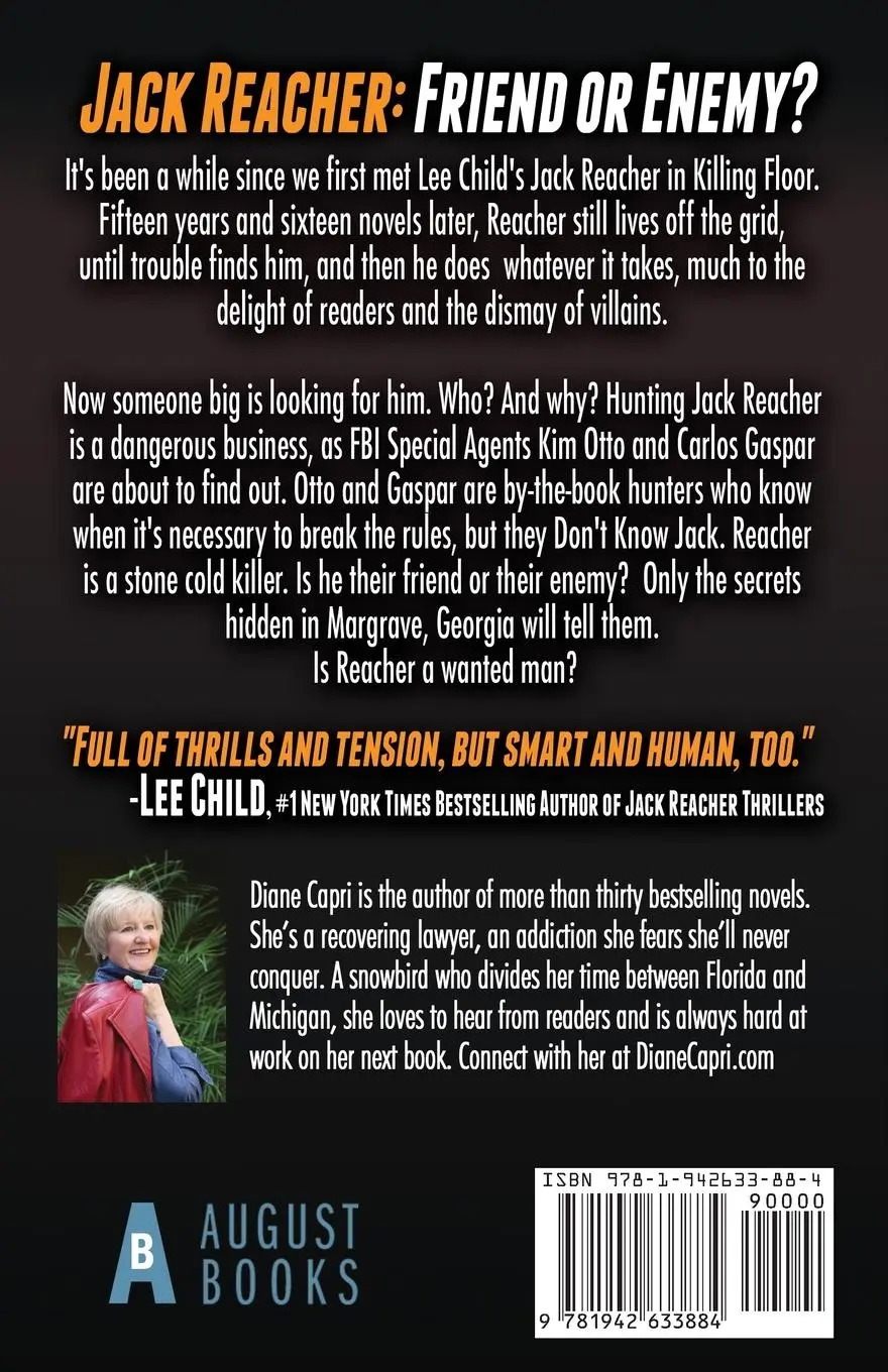 Rückseite: 9781942633884 | Don't Know Jack | The Hunt for Jack Reacher Series | Diane Capri
