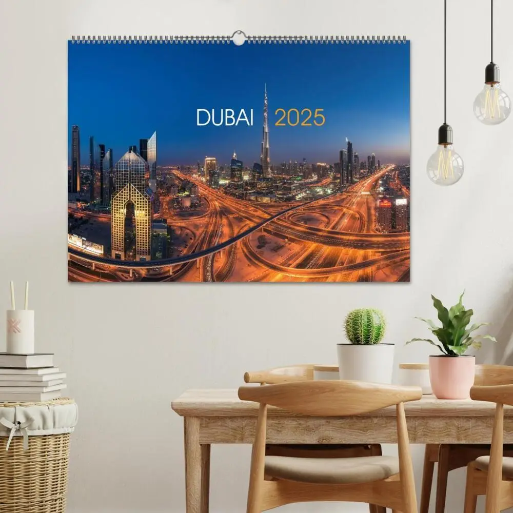 Bild: 9783435553884 | DUBAI - 2025 (Wandkalender 2025 DIN A2 quer), CALVENDO Monatskalender