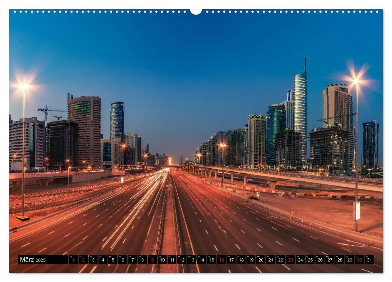 Bild: 9783435553884 | DUBAI - 2025 (Wandkalender 2025 DIN A2 quer), CALVENDO Monatskalender