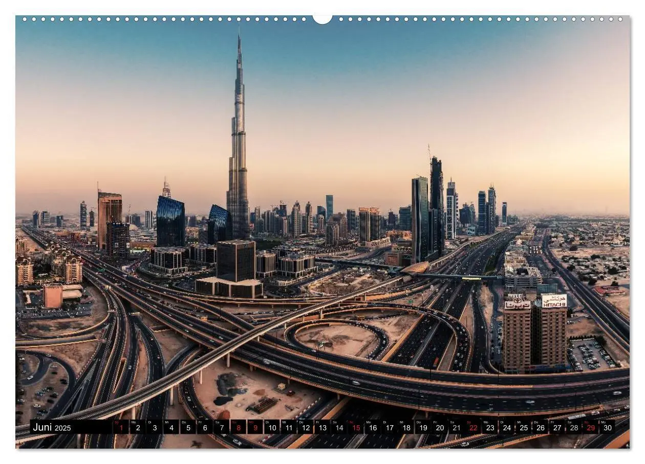 Bild: 9783435553884 | DUBAI - 2025 (Wandkalender 2025 DIN A2 quer), CALVENDO Monatskalender