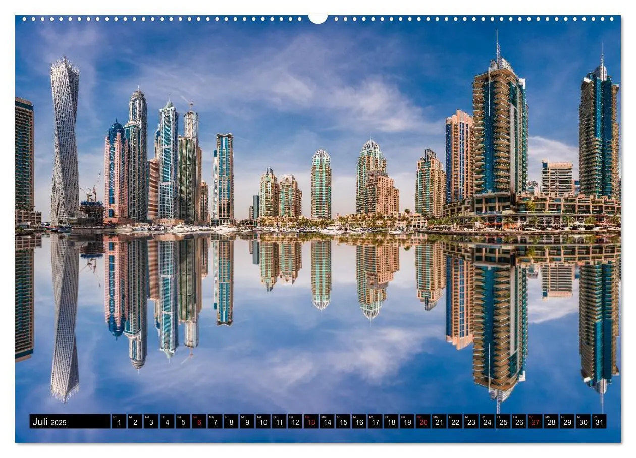 Bild: 9783435553884 | DUBAI - 2025 (Wandkalender 2025 DIN A2 quer), CALVENDO Monatskalender
