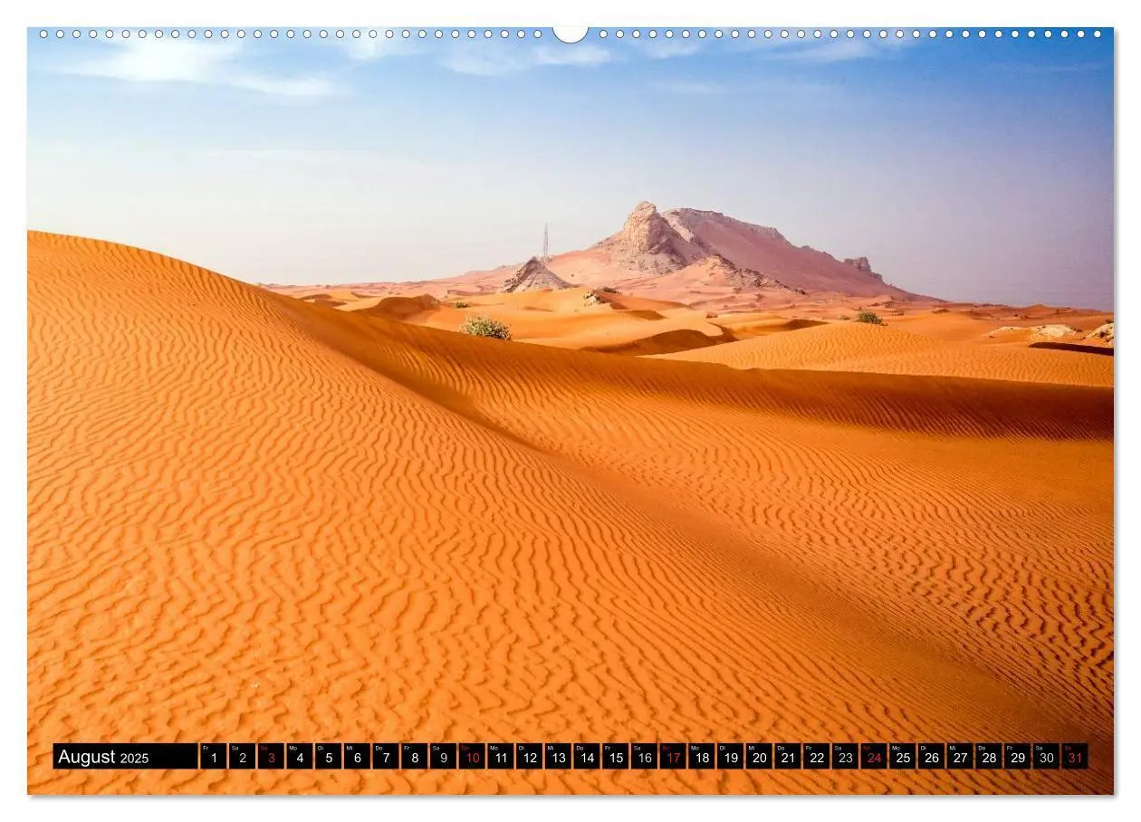 Bild: 9783435553884 | DUBAI - 2025 (Wandkalender 2025 DIN A2 quer), CALVENDO Monatskalender