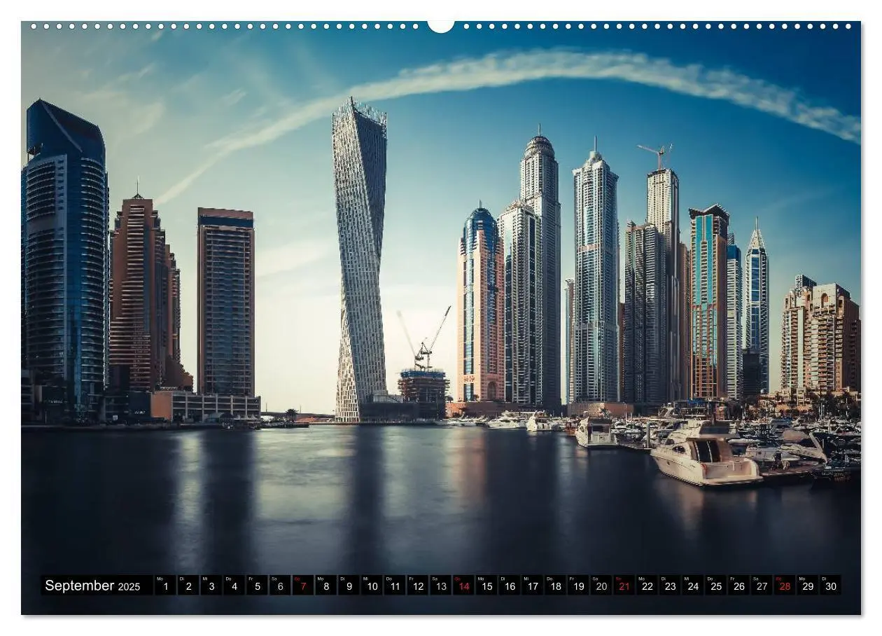 Bild: 9783435553884 | DUBAI - 2025 (Wandkalender 2025 DIN A2 quer), CALVENDO Monatskalender