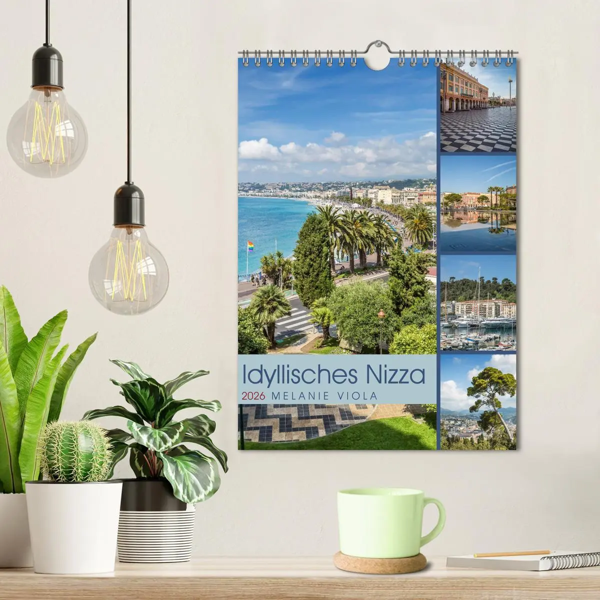 Bild: 9783516423884 | Idyllisches Nizza (Wandkalender 2026 DIN A4 hoch), CALVENDO...