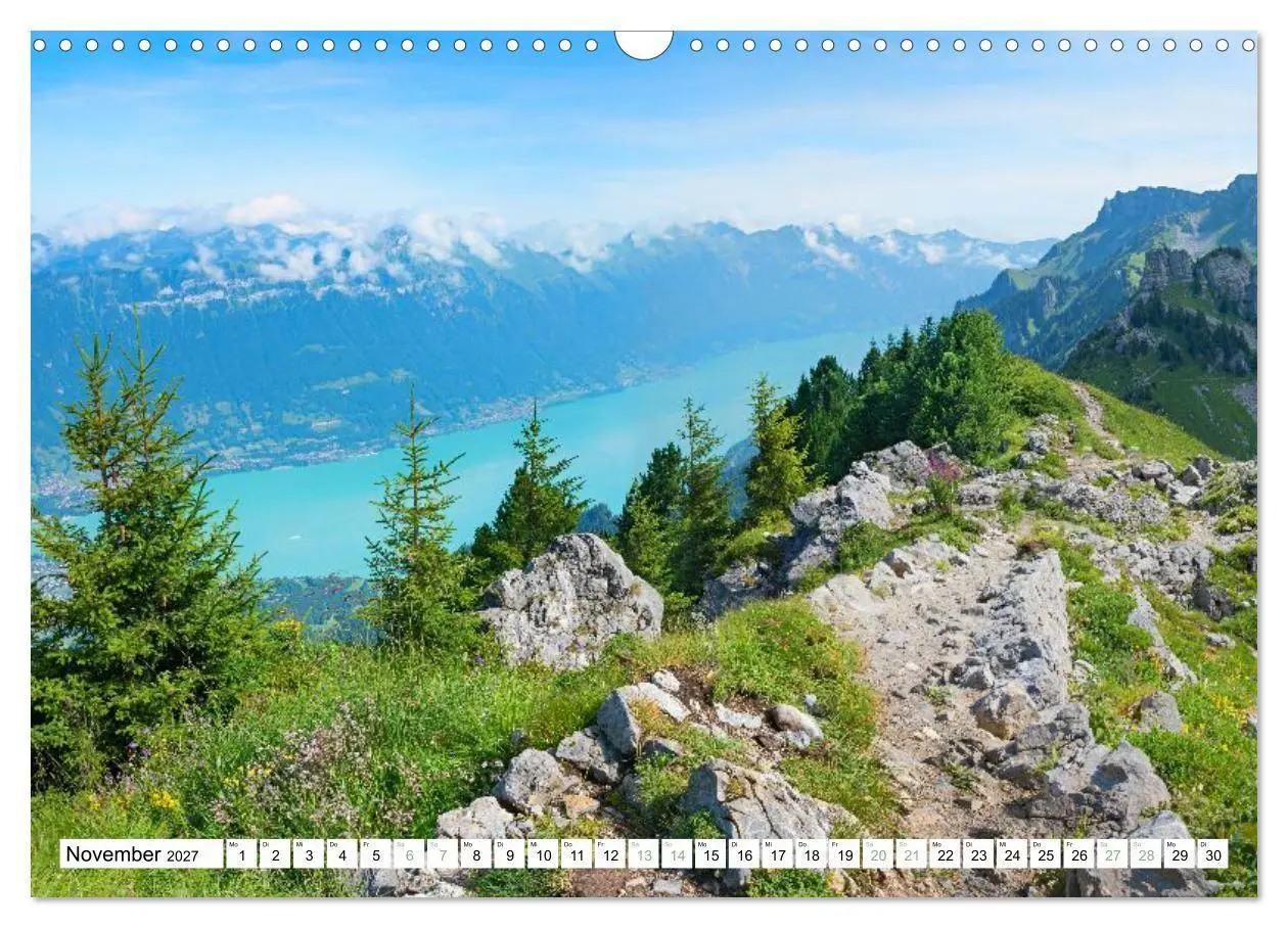 Bild: 9783516803884 | Faszination Berner Oberland - Thuner- und Brienzersee (Wandkalender...