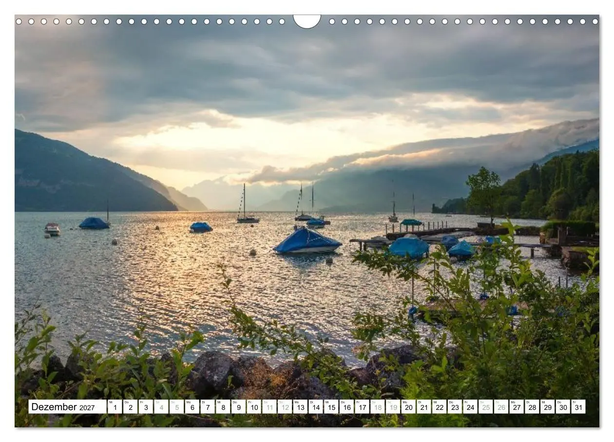 Bild: 9783516803884 | Faszination Berner Oberland - Thuner- und Brienzersee (Wandkalender...