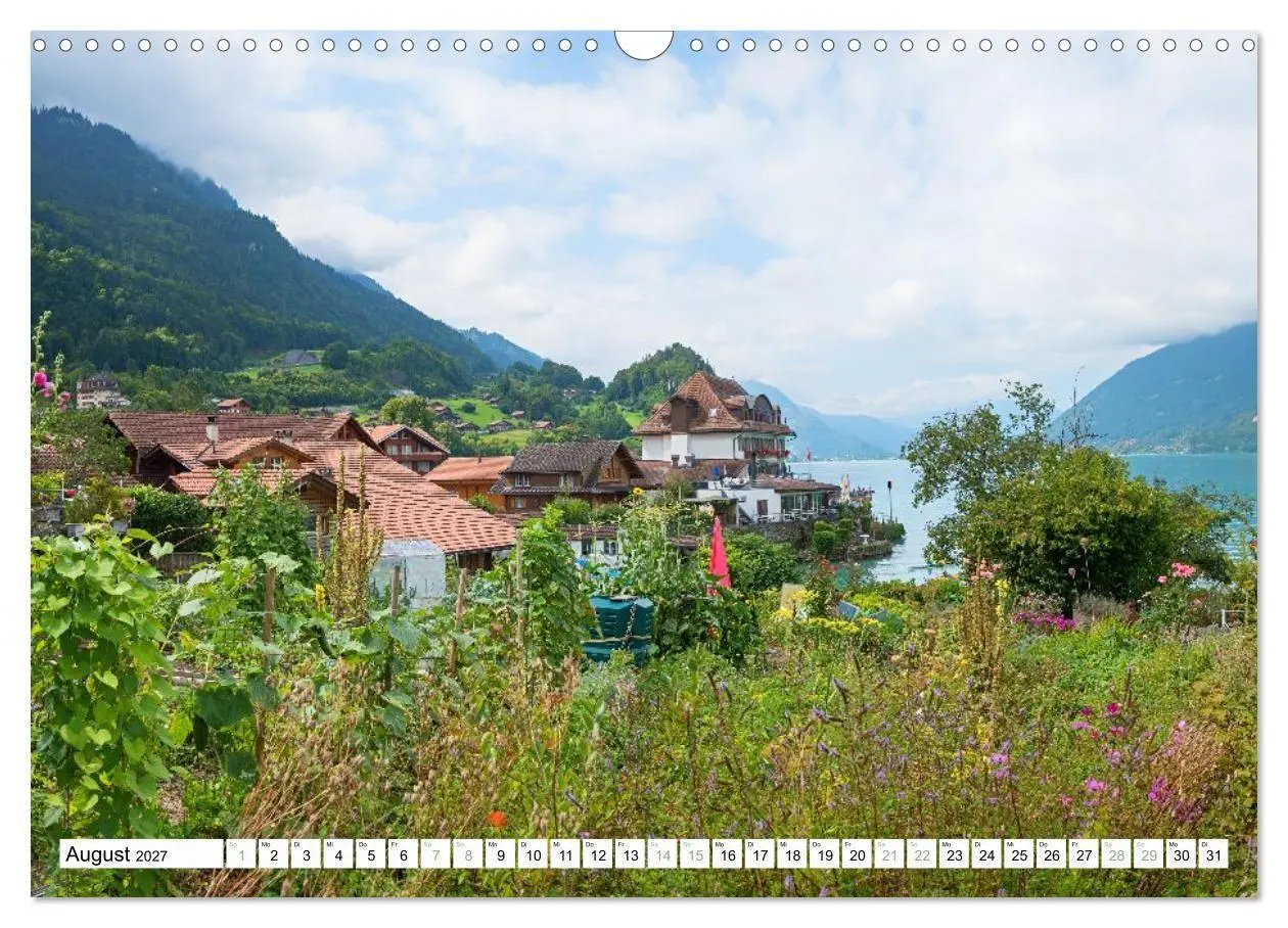 Bild: 9783516803884 | Faszination Berner Oberland - Thuner- und Brienzersee (Wandkalender...