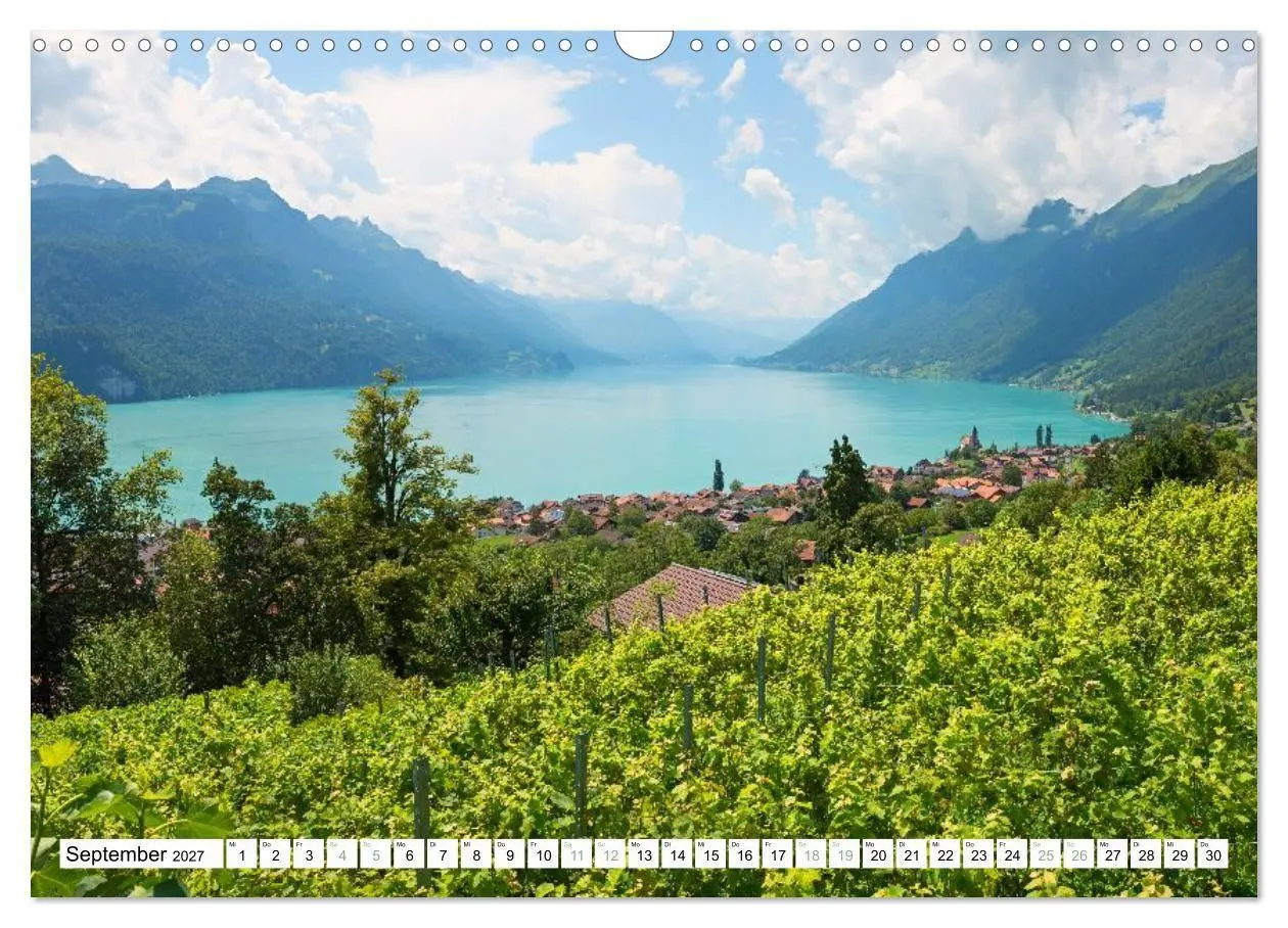 Bild: 9783516803884 | Faszination Berner Oberland - Thuner- und Brienzersee (Wandkalender...