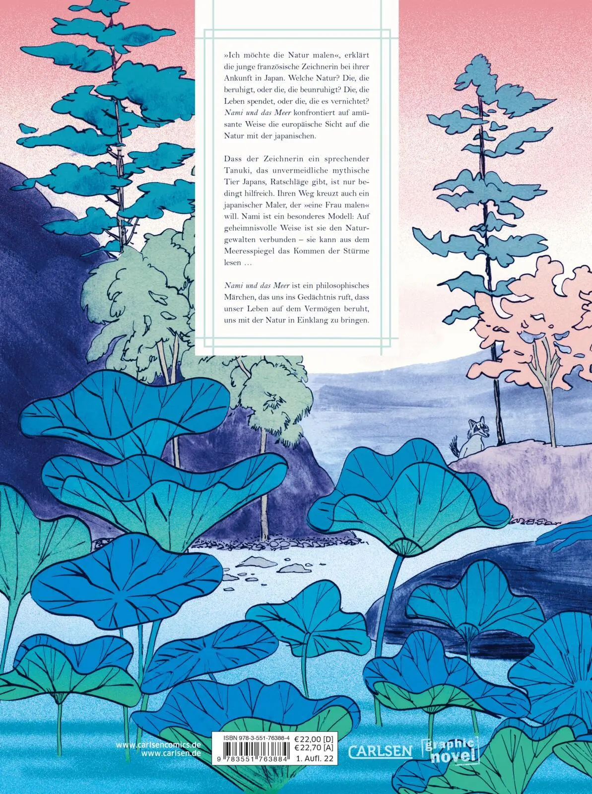 Rückseite: 9783551763884 | Nami und das Meer | Catherine Meurisse | Buch | 114 S. | Deutsch