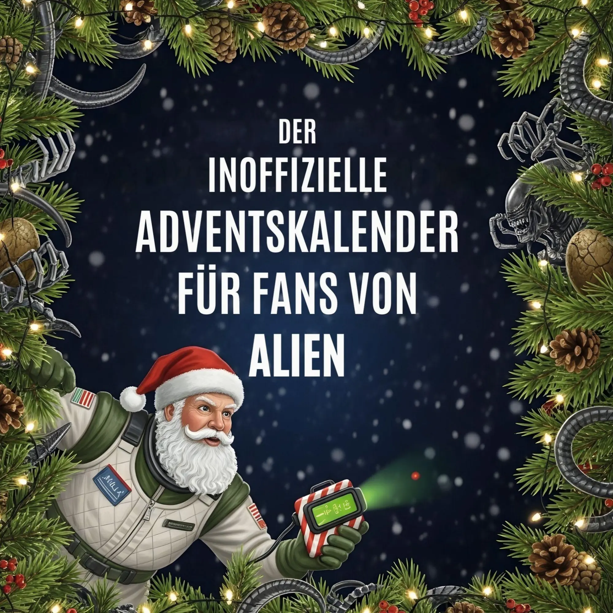 Cover: 9783695313884 | Der inoffizielle Adventskalender für Fans von Alien | Samuel Maier