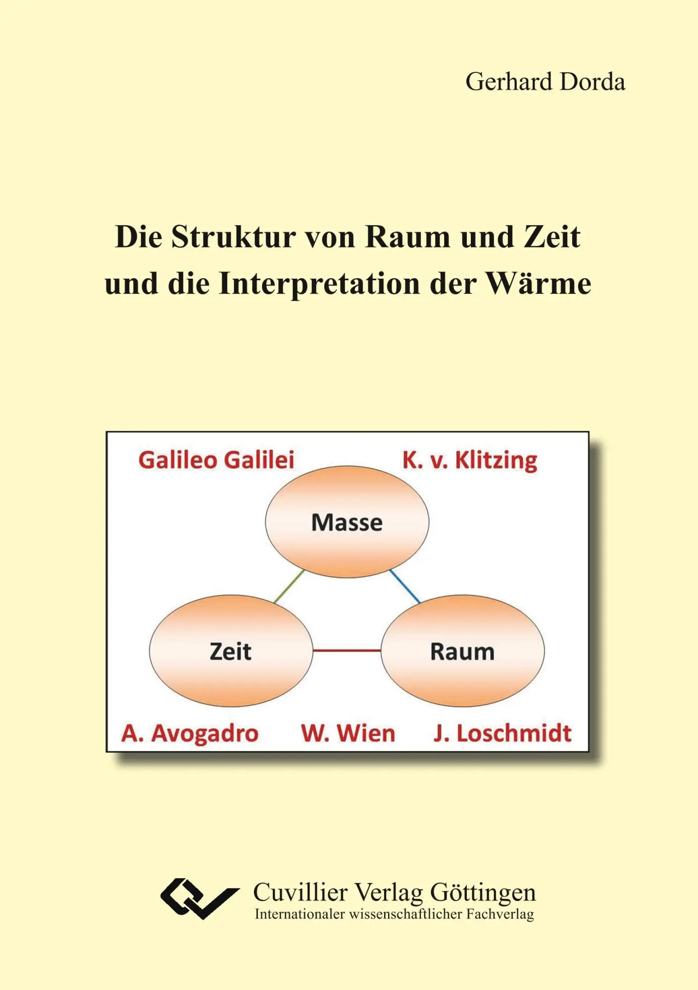Cover: 9783736993884 | Die Struktur von Raum und Zeit, abgeleitet vom v. Klitzing´s...