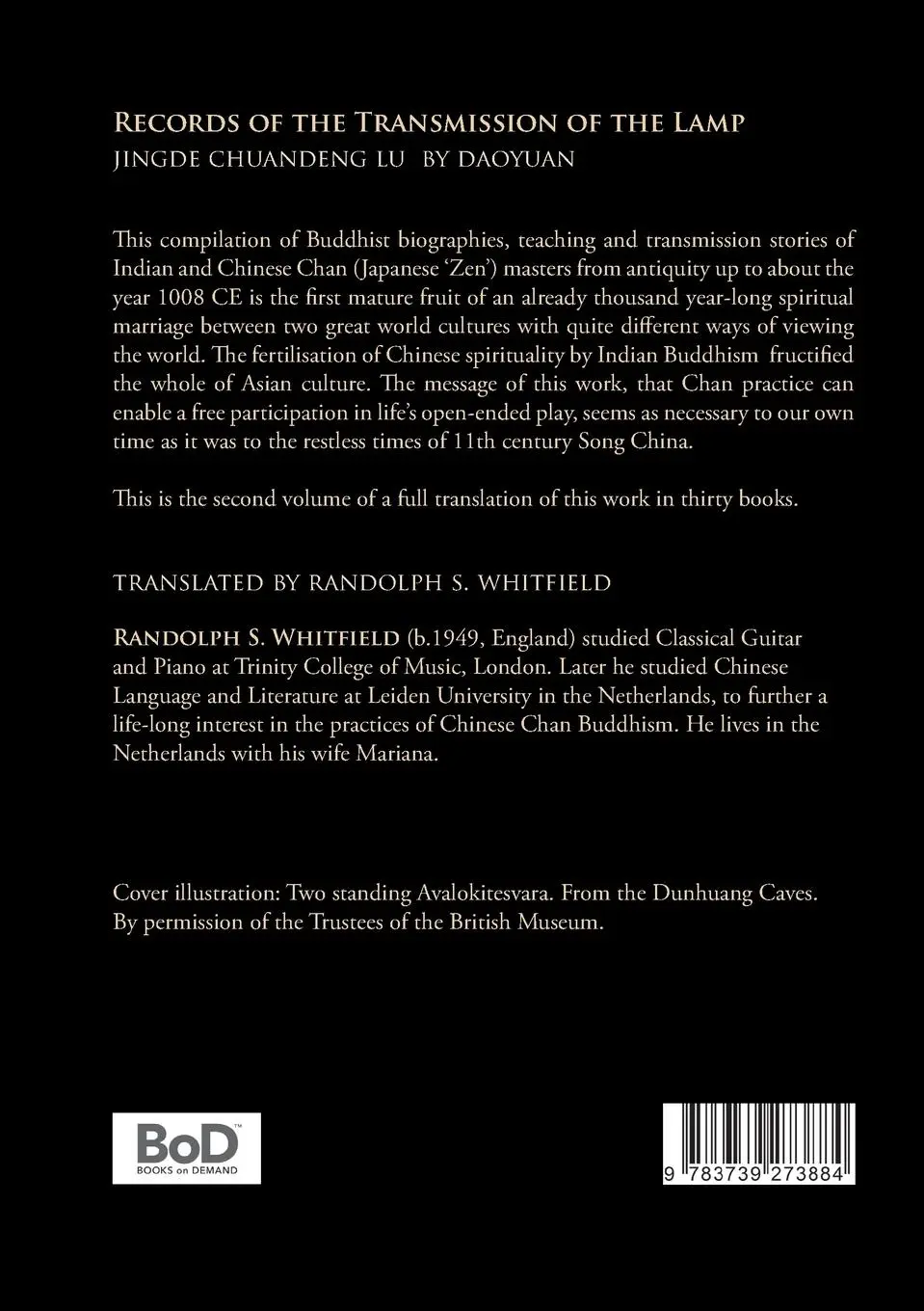 Rückseite: 9783739273884 | Records of the Transmission of the Lamp | Daoyuan | Taschenbuch | 2015