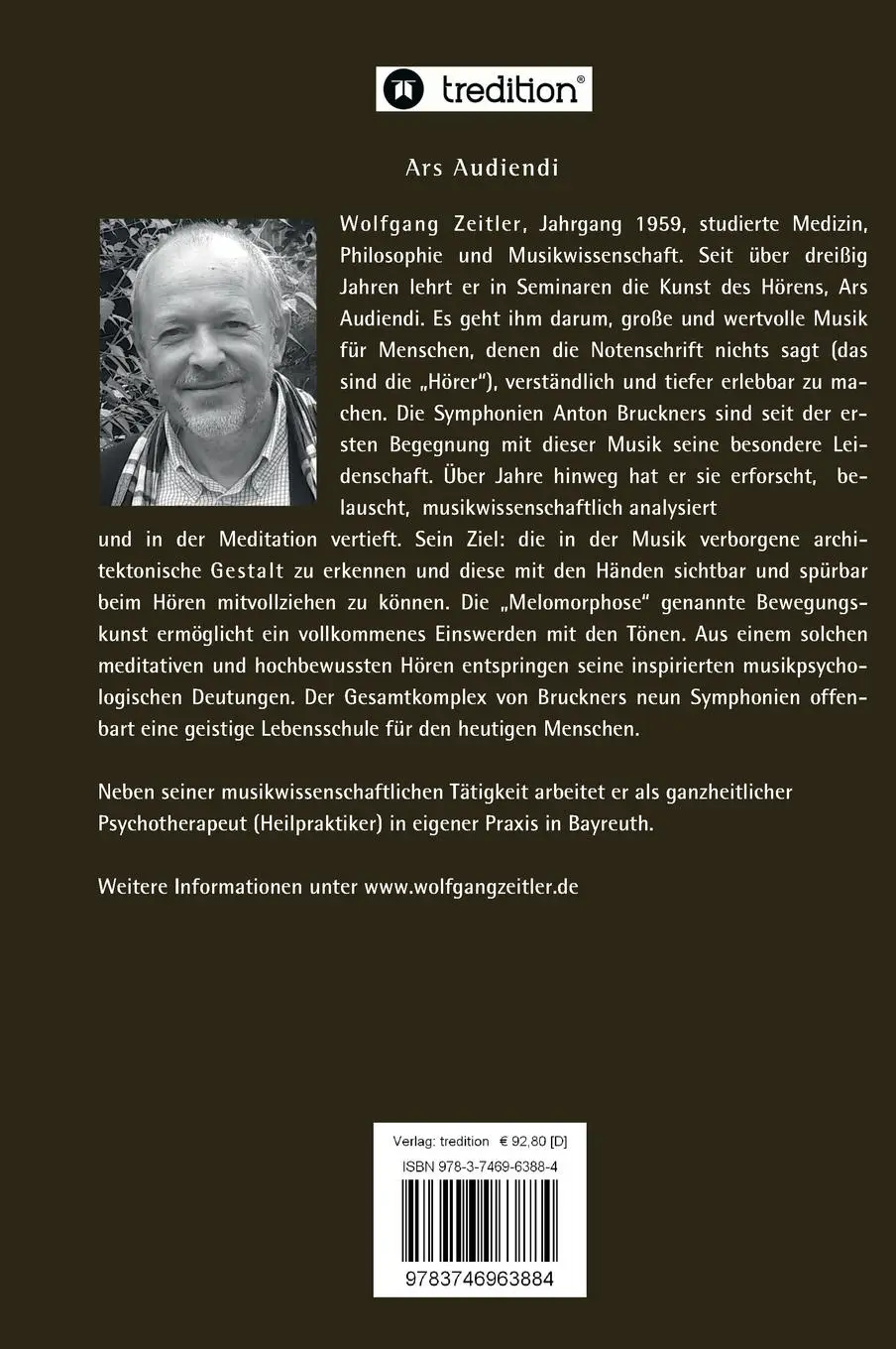 Rückseite: 9783746963884 | Bruckner verstehen 1 - eine Offenbarung für Hörer, Melomorphosen...