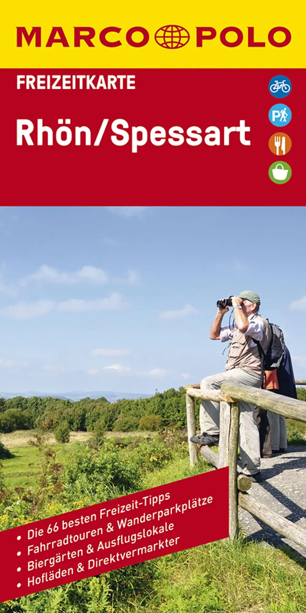 Cover: 9783829743884 | MARCO POLO Freizeitkarte 28 Rhön, Spessart 1:110.000 | 1:110 000