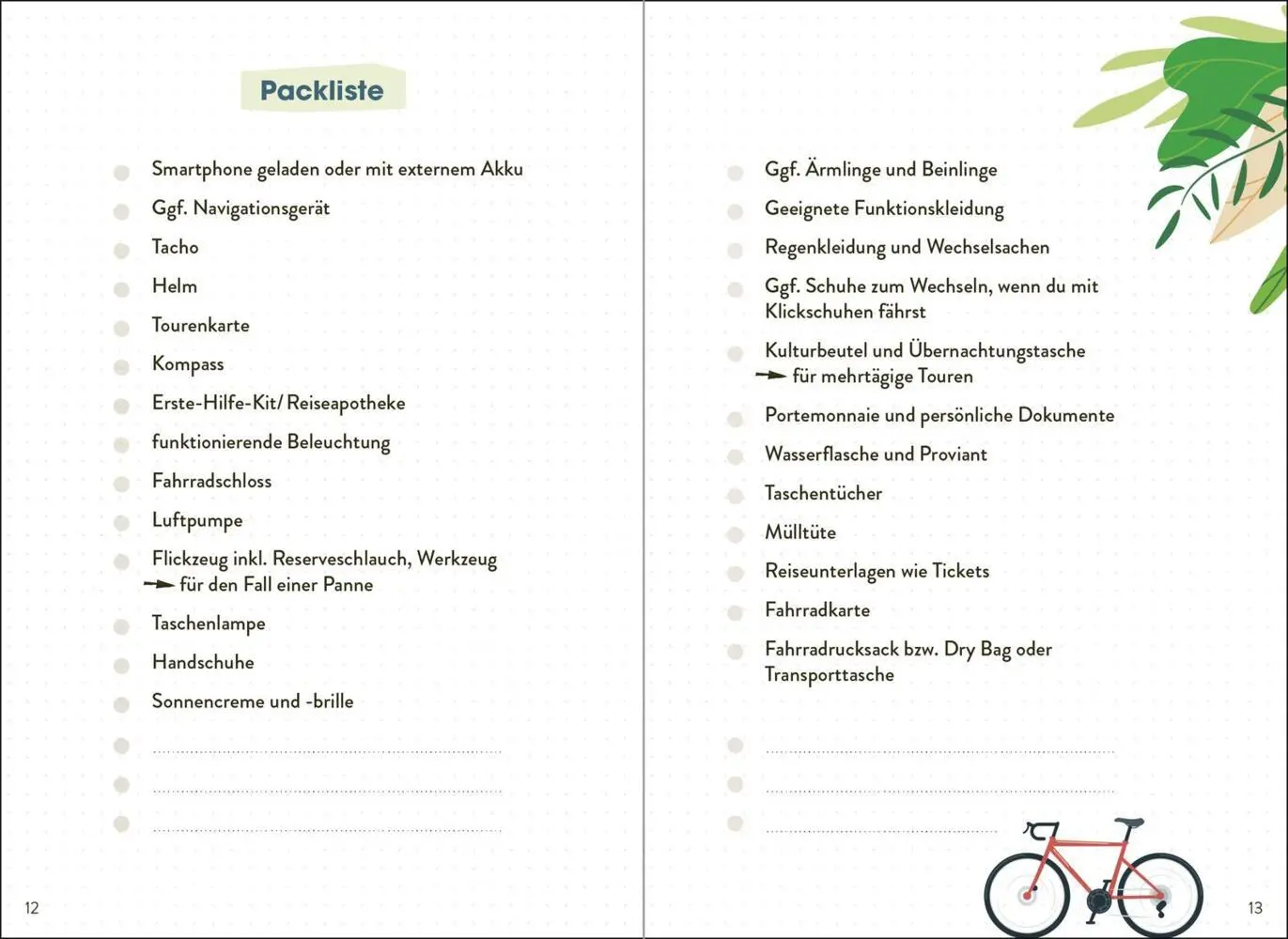 Bild: 4036442013984 | Mein Fahrradtouren-Buch (modern) | Groh Verlag | Notizbuch | 96 S.
