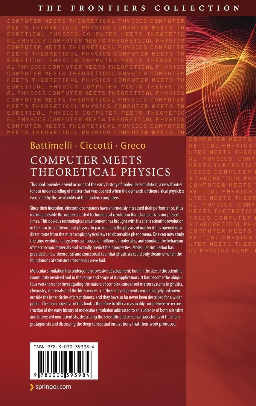 Rückseite: 9783030393984 | Computer Meets Theoretical Physics | Giovanni Battimelli (u. a.) | x