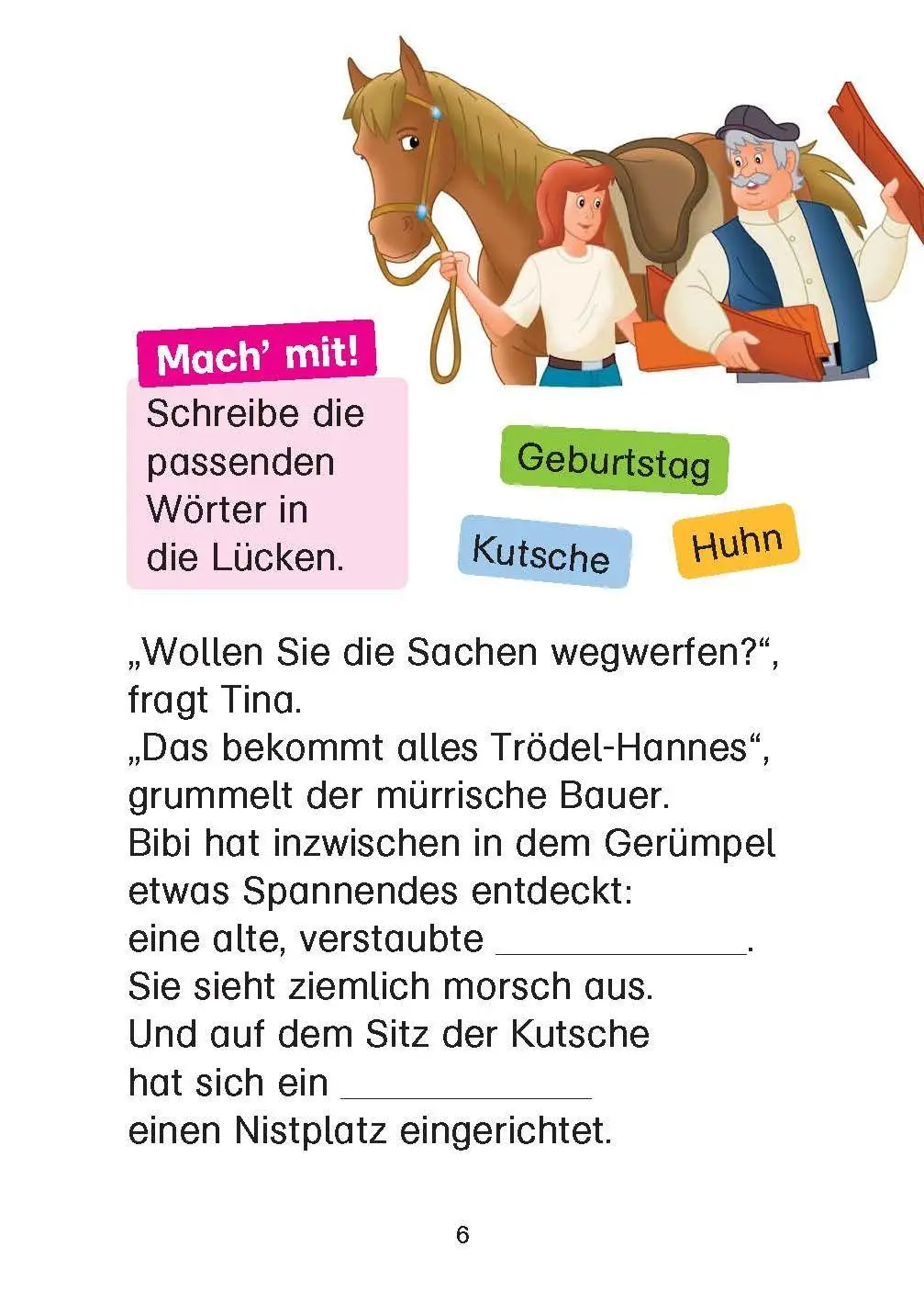 Bild: 9783129493984 | Bibi &amp; Tina - Ein Herz für Pferde | Vincent Andreas | Buch | 80 S.
