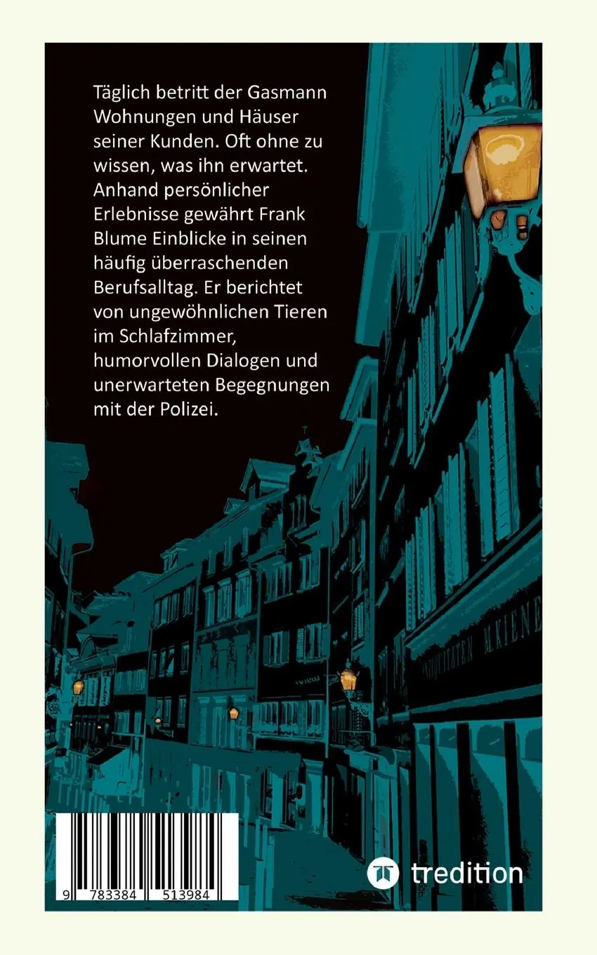 Rückseite: 9783384513984 | Der Gasmann von Zürich | Geschichten vor und hinter dem Gaszähler