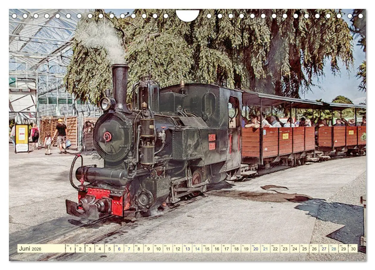 Bild: 9783457703984 | Dampfloks - eindrucksvolle Lokomotiven (Wandkalender 2026 DIN A4...