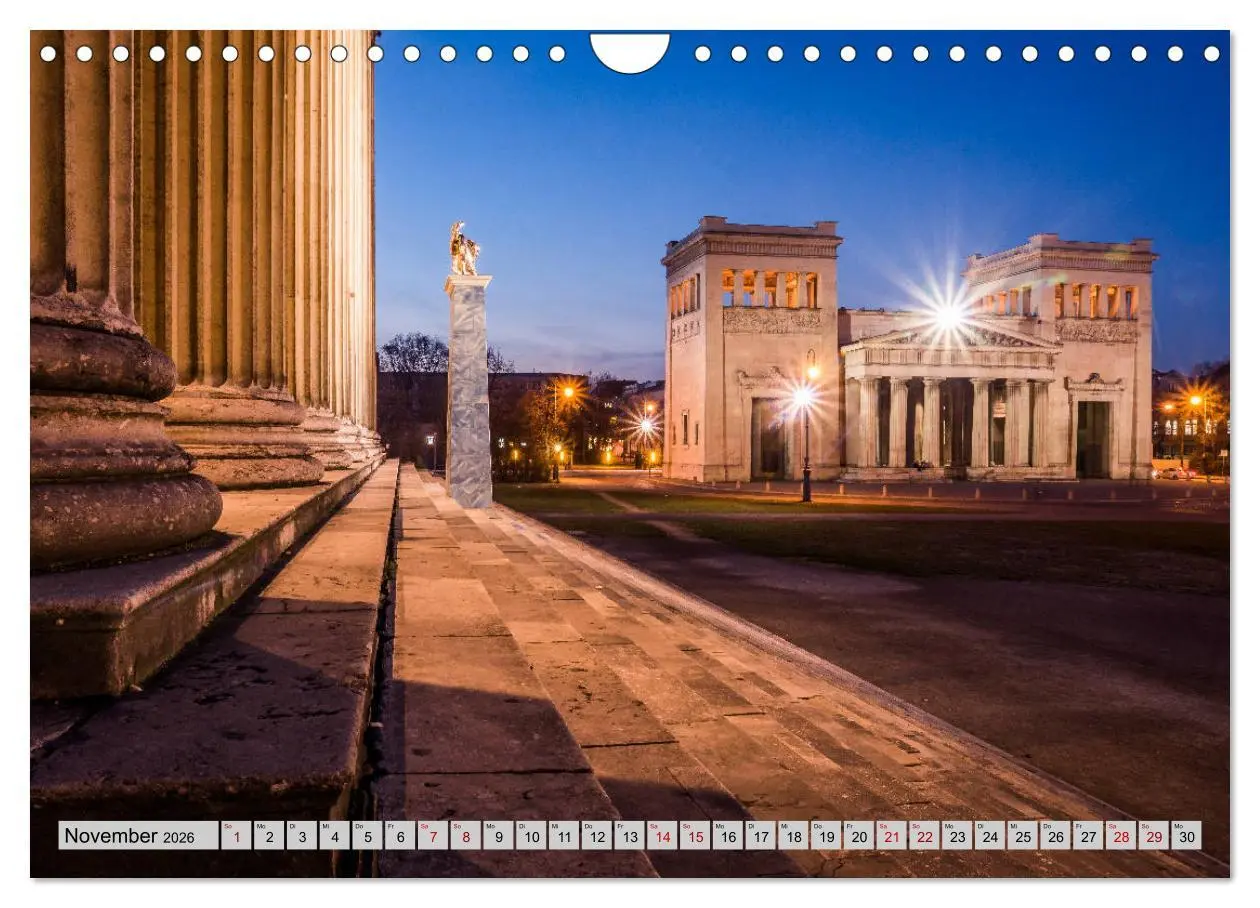 Bild: 9783457873984 | München - Lichter der Großstadt (Wandkalender 2026 DIN A4 quer),...
