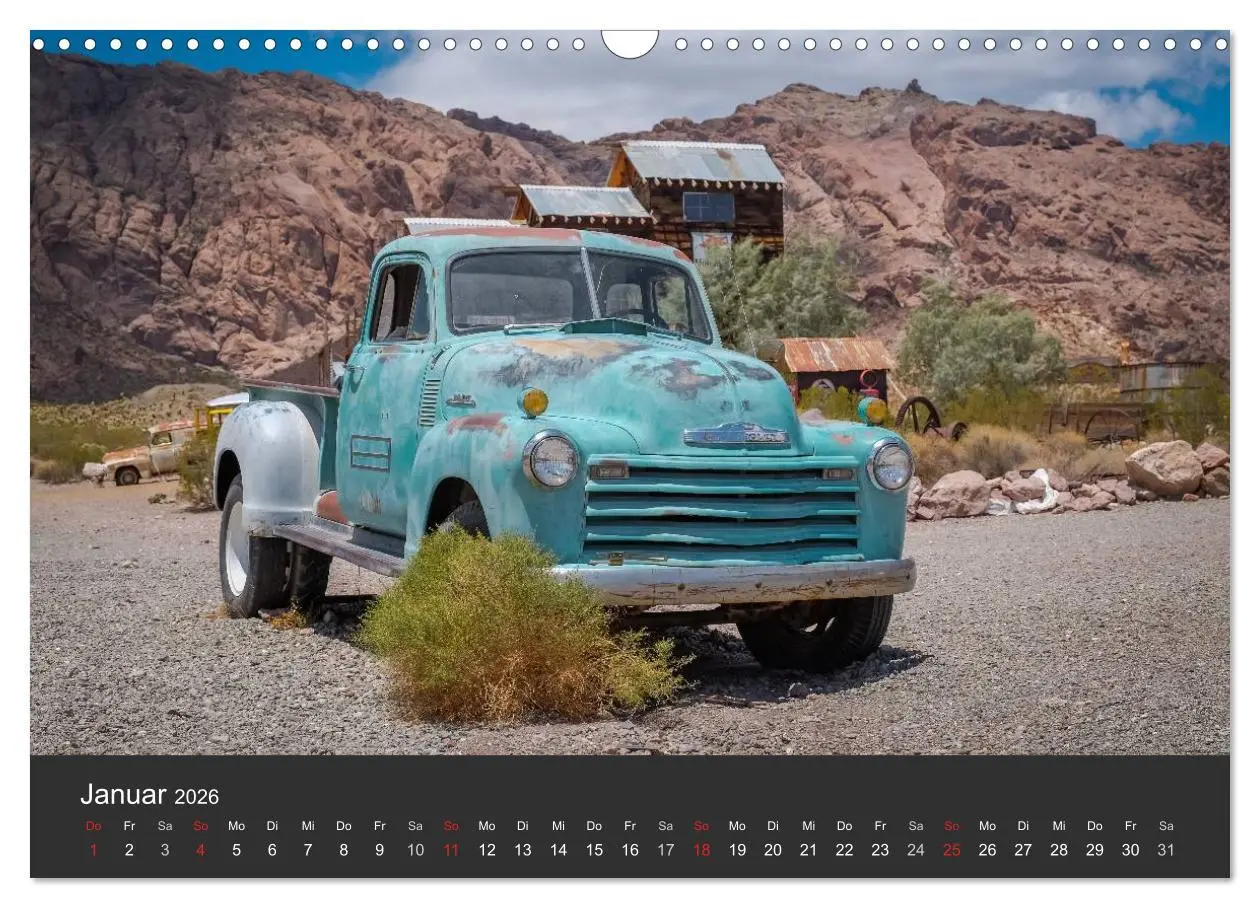 Bild: 9783516033984 | Vergessene Zeitzeugen entlang der Route 66 (Wandkalender 2026 DIN...