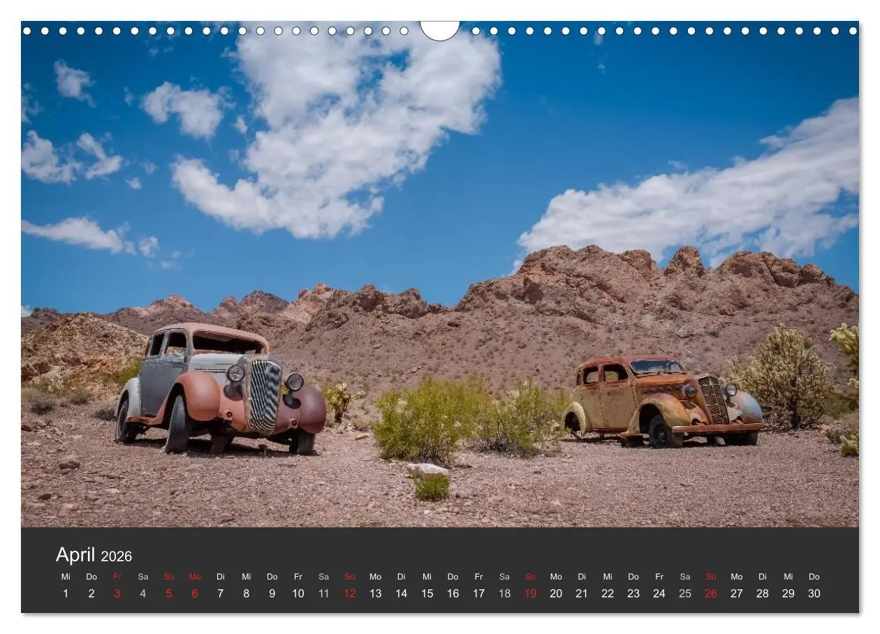 Bild: 9783516033984 | Vergessene Zeitzeugen entlang der Route 66 (Wandkalender 2026 DIN...