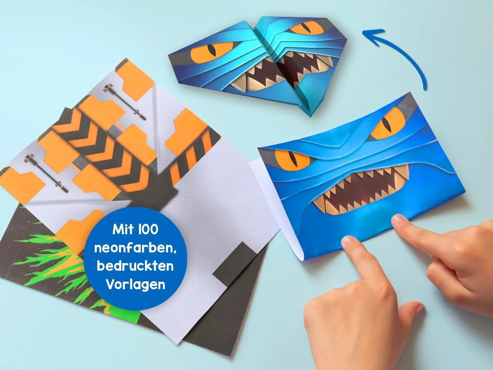 Bild: 4014489134084 | 100 coole Neon-Papierflieger | Timo Schumacher | Taschenbuch | 208 S.