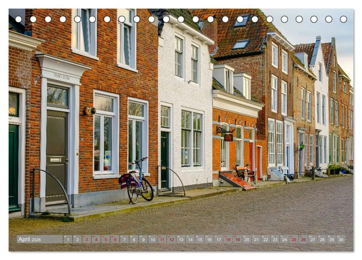 Bild: 9783457384084 | Ein Blick auf Veere in Zeeland (Tischkalender 2026 DIN A5 quer),...