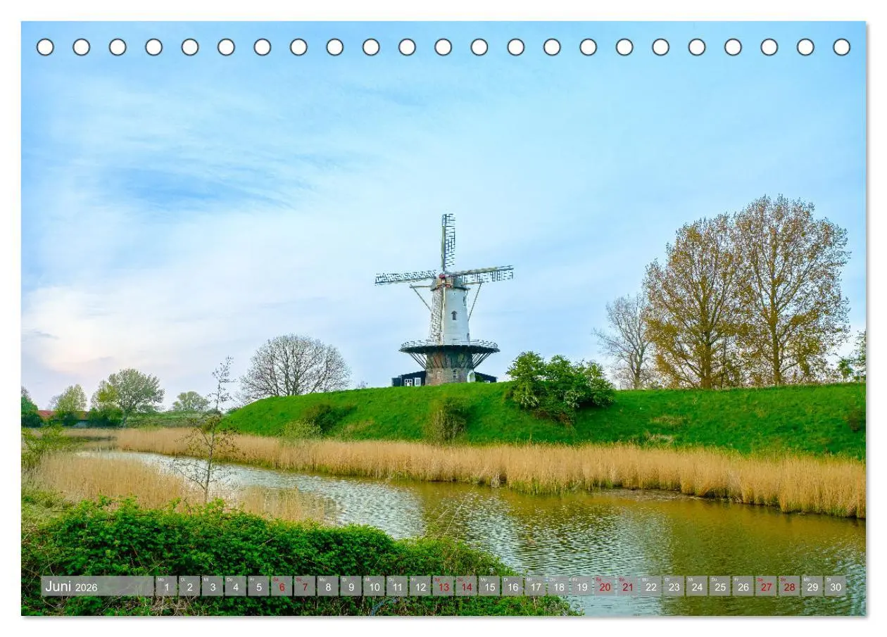Bild: 9783457384084 | Ein Blick auf Veere in Zeeland (Tischkalender 2026 DIN A5 quer),...