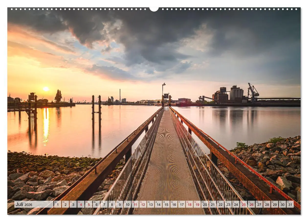 Bild: 9783457454084 | Bremer Hafenromantik (hochwertiger Premium Wandkalender 2026 DIN A2...