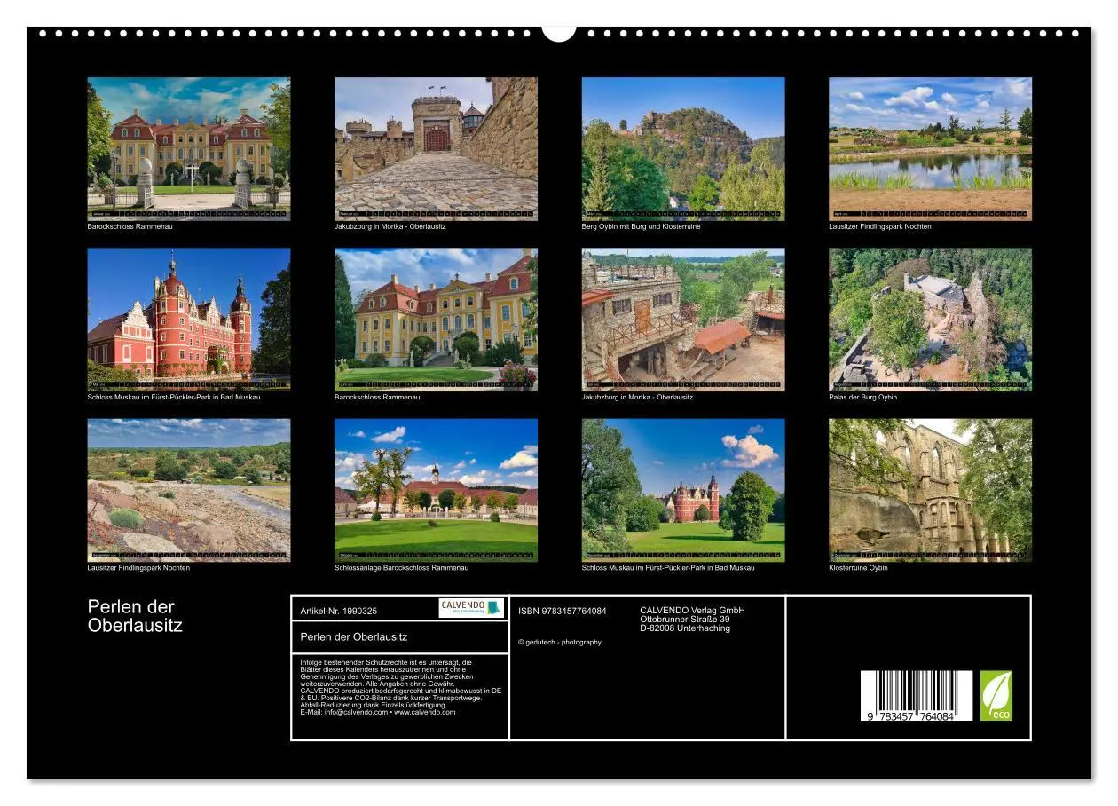 Bild: 9783457764084 | Perlen der Oberlausitz (hochwertiger Premium Wandkalender 2026 DIN...