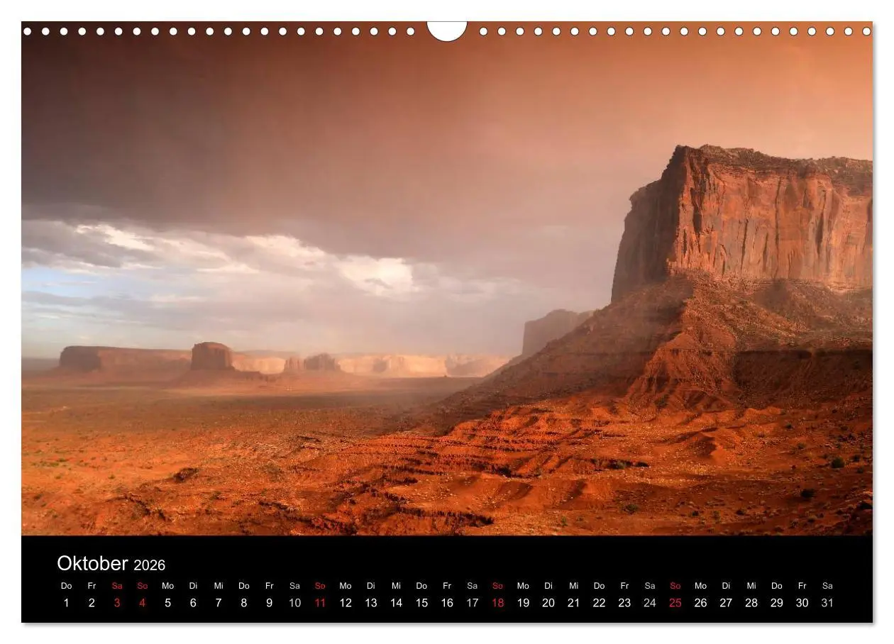 Bild: 9783516234084 | USA - Monument Valley (Wandkalender 2026 DIN A3 quer), CALVENDO...