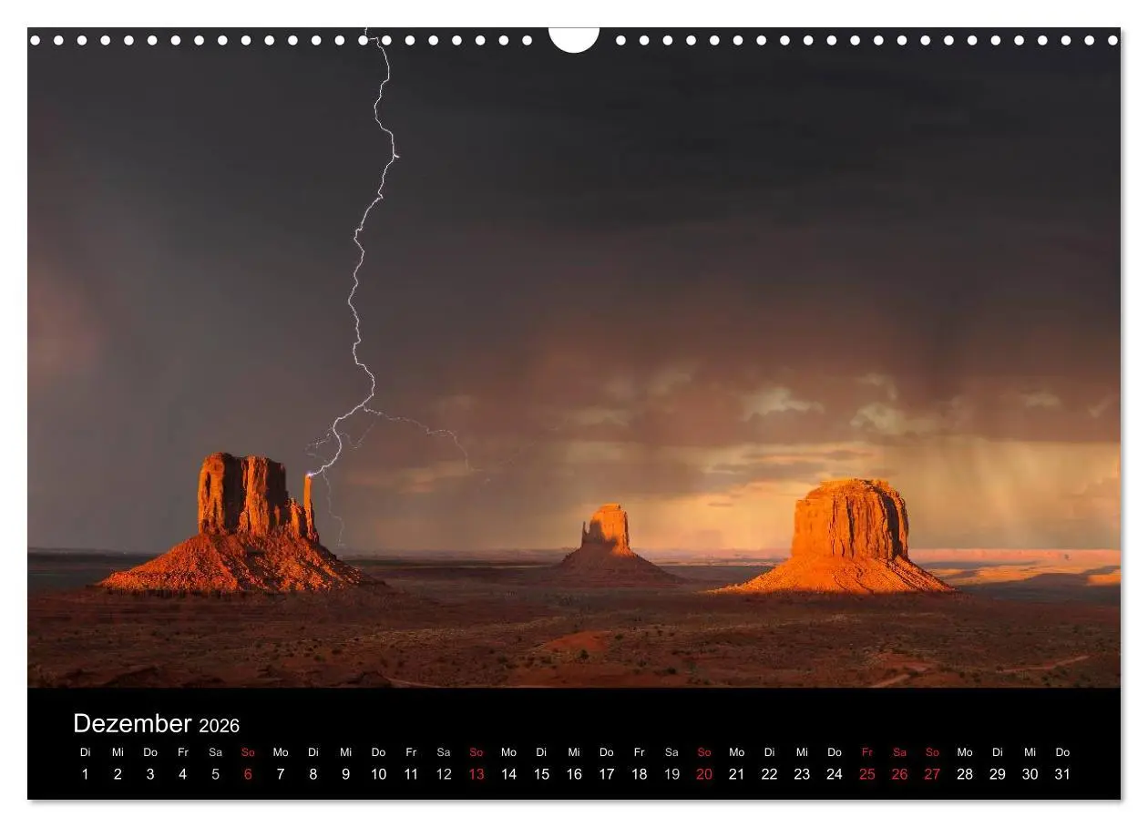 Bild: 9783516234084 | USA - Monument Valley (Wandkalender 2026 DIN A3 quer), CALVENDO...