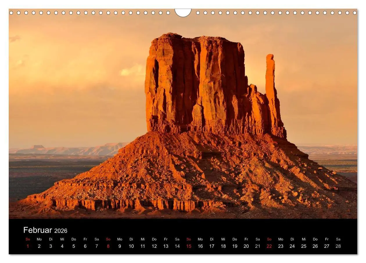 Bild: 9783516234084 | USA - Monument Valley (Wandkalender 2026 DIN A3 quer), CALVENDO...