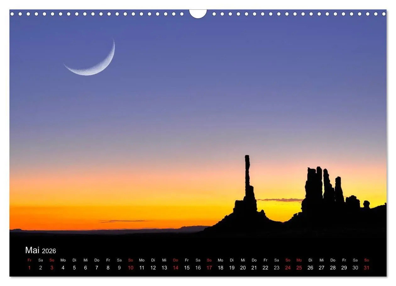 Bild: 9783516234084 | USA - Monument Valley (Wandkalender 2026 DIN A3 quer), CALVENDO...