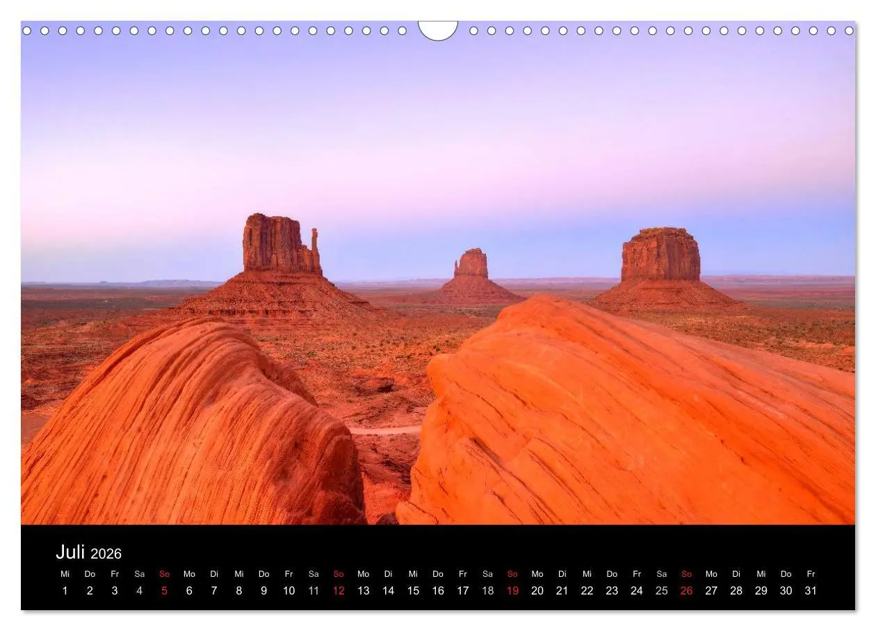 Bild: 9783516234084 | USA - Monument Valley (Wandkalender 2026 DIN A3 quer), CALVENDO...