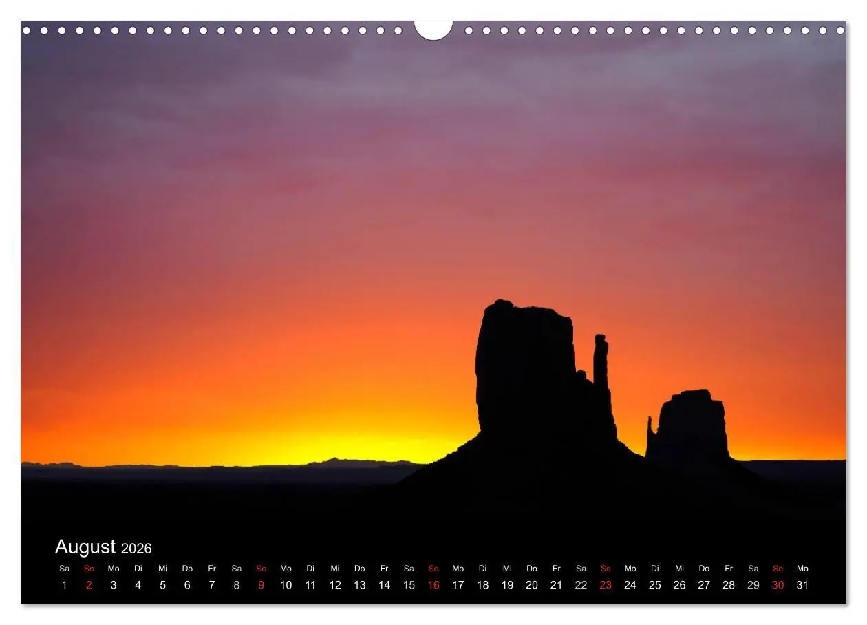 Bild: 9783516234084 | USA - Monument Valley (Wandkalender 2026 DIN A3 quer), CALVENDO...