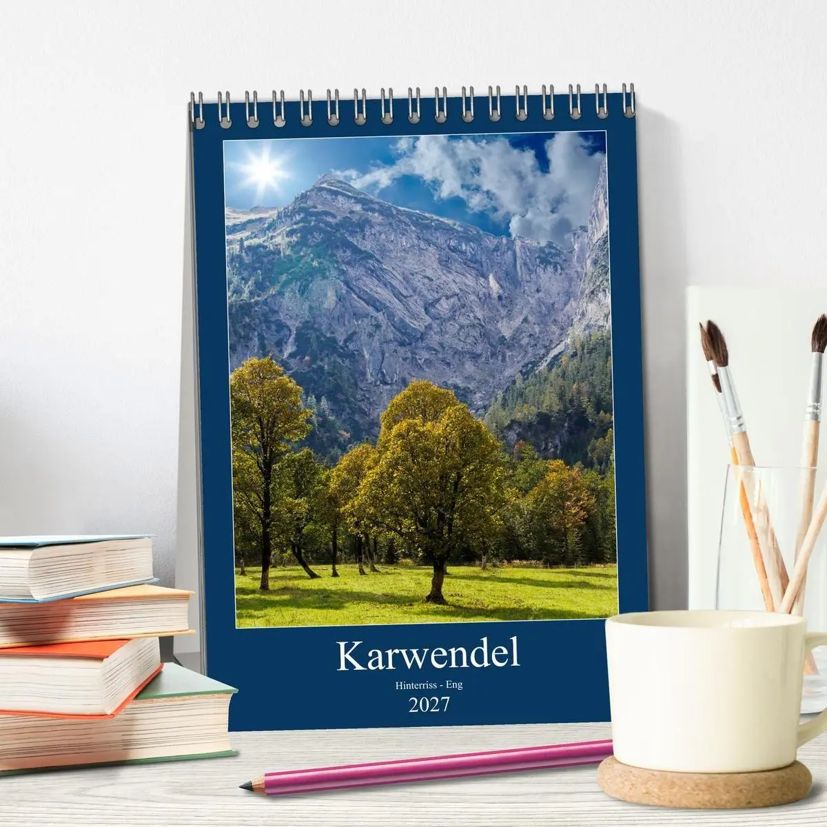 Bild: 9783594074084 | Karwendel - Hinterriss-Eng (Tischkalender 2027 DIN A5 hoch),...