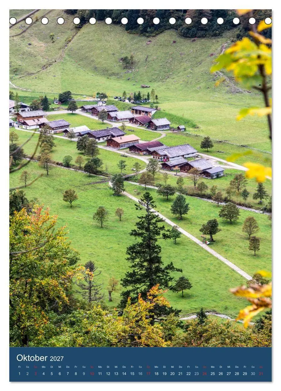 Bild: 9783594074084 | Karwendel - Hinterriss-Eng (Tischkalender 2027 DIN A5 hoch),...