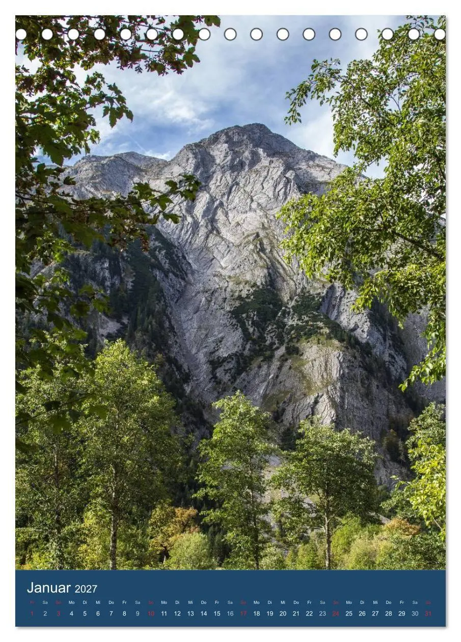 Bild: 9783594074084 | Karwendel - Hinterriss-Eng (Tischkalender 2027 DIN A5 hoch),...
