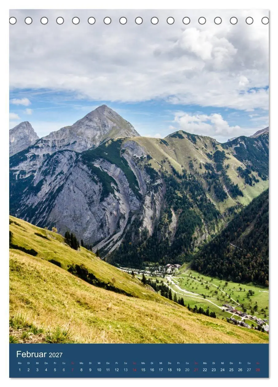 Bild: 9783594074084 | Karwendel - Hinterriss-Eng (Tischkalender 2027 DIN A5 hoch),...