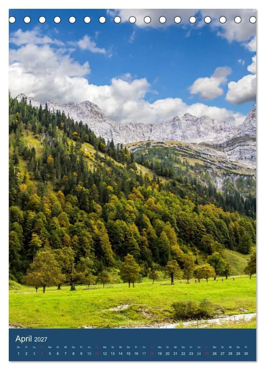 Bild: 9783594074084 | Karwendel - Hinterriss-Eng (Tischkalender 2027 DIN A5 hoch),...