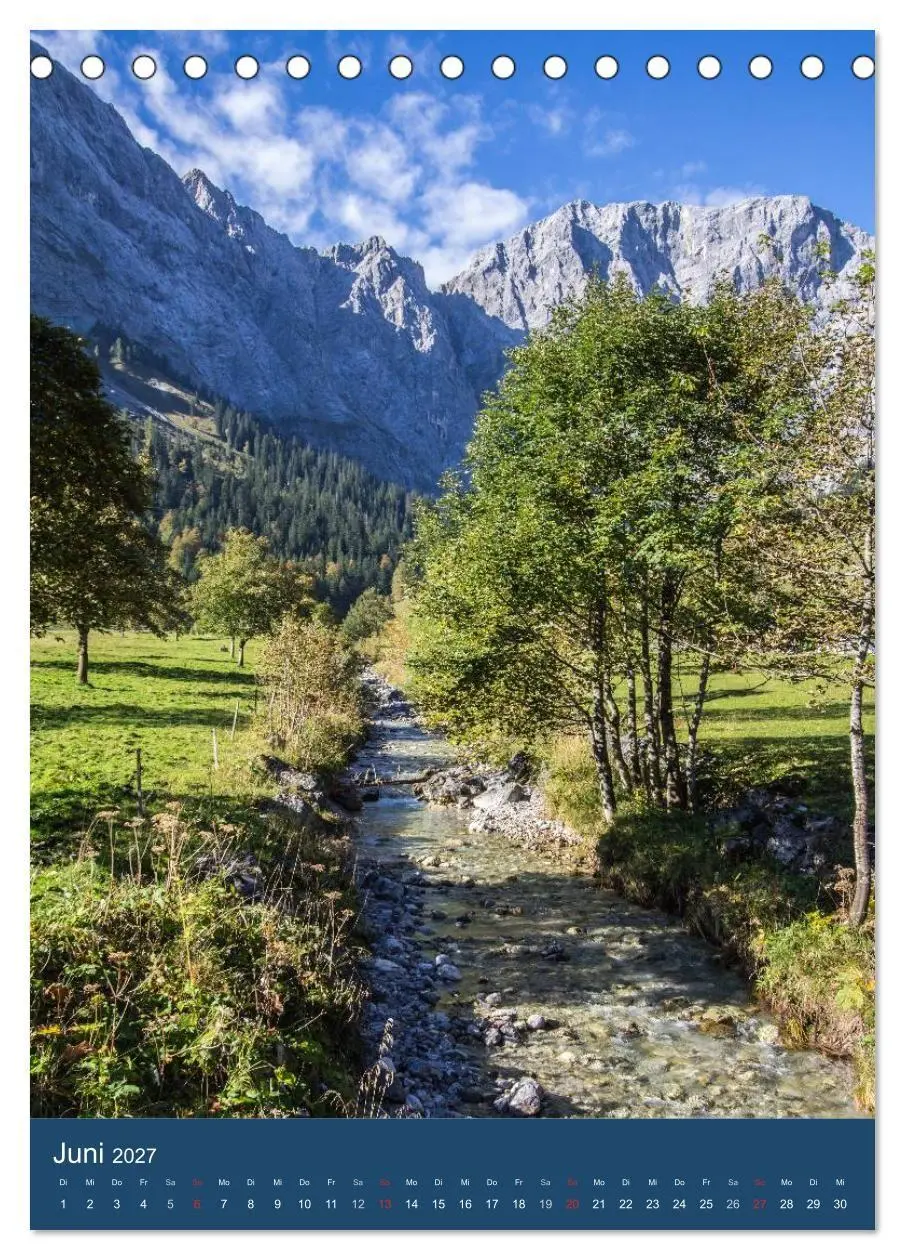 Bild: 9783594074084 | Karwendel - Hinterriss-Eng (Tischkalender 2027 DIN A5 hoch),...