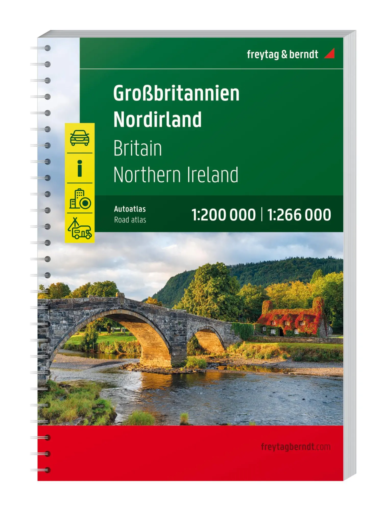 Bild: 9783707924084 | Großbritannien - Nordirland, Autoatlas 1:200.000 - 1:266.000,...