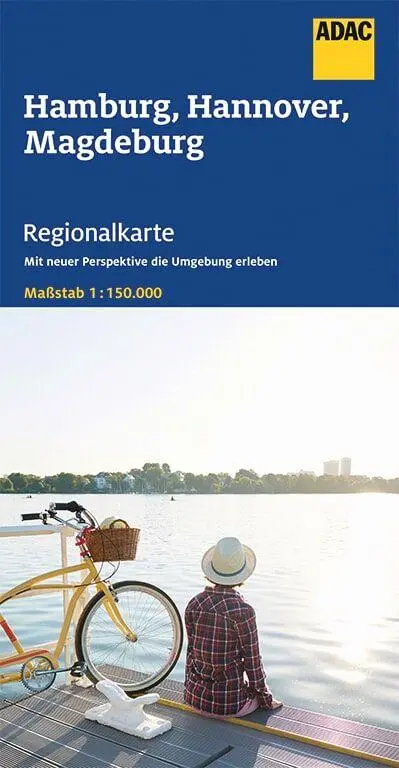 Cover: 9783826414084 | ADAC Regionalkarte Blatt 5 Hamburg, Hannover, Magdeburg 1:150 000