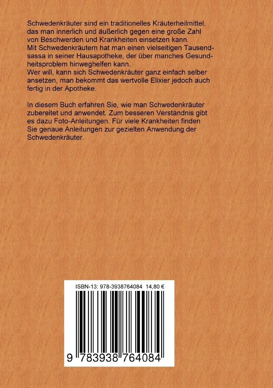 Rückseite: 9783938764084 | Heilen mit Schwedenkräutern | Eva Marbach | Taschenbuch | 144 S.