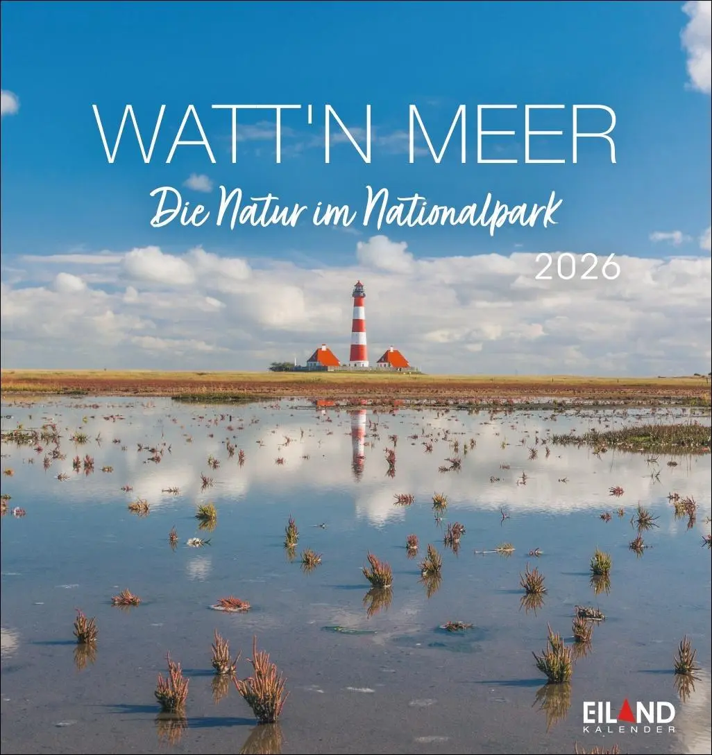 Cover: 9783964024084 | Watt'n Meer Postkartenkalender 2026 - Die Natur im Nationalpark | 2026